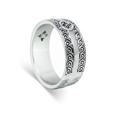 Arricciati - Girati Silver Rings for Men