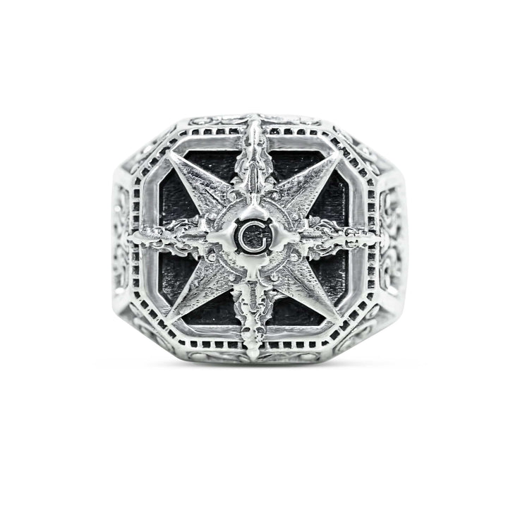 Bussola - Girati Silver Rings for Men