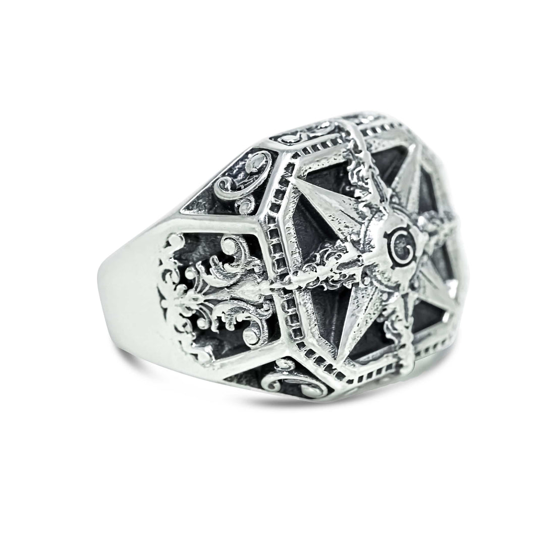 Bussola - Girati Silver Rings for Men