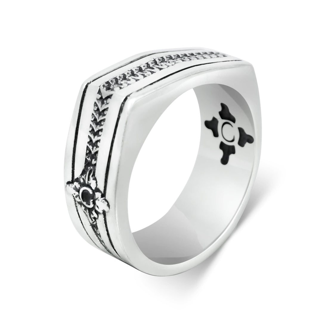 Cerniera - Girati Silver Rings for Men