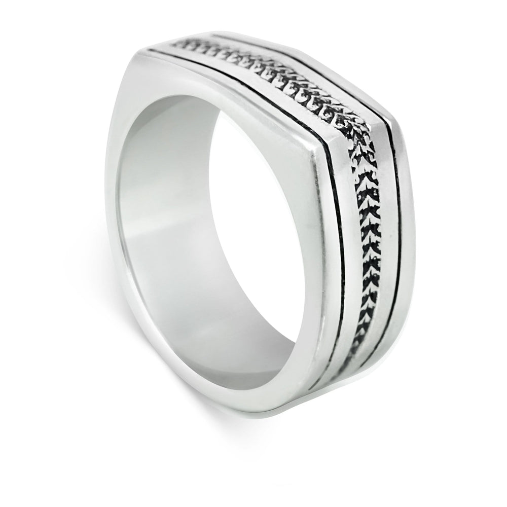 Cerniera - Girati Silver Rings for Men