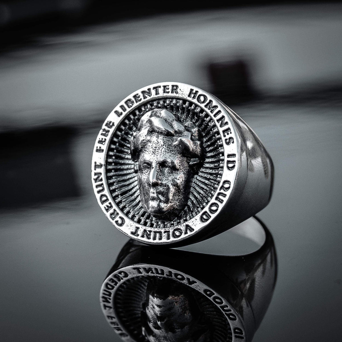 Cesare - Girati Silver Rings for Men
