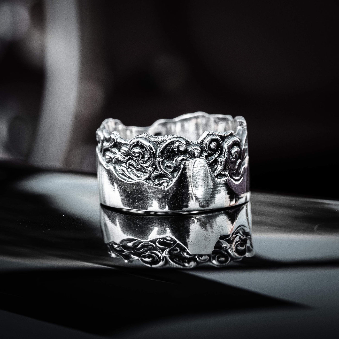 Livello - Girati Silver Rings for Men