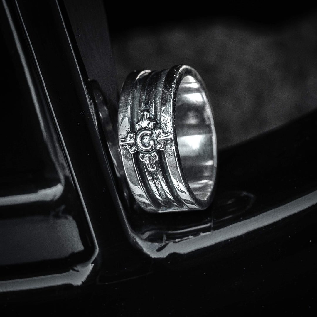 Colonna - Girati Silver Rings for Men