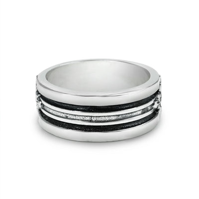 Colonna - Girati Silver Rings for Men