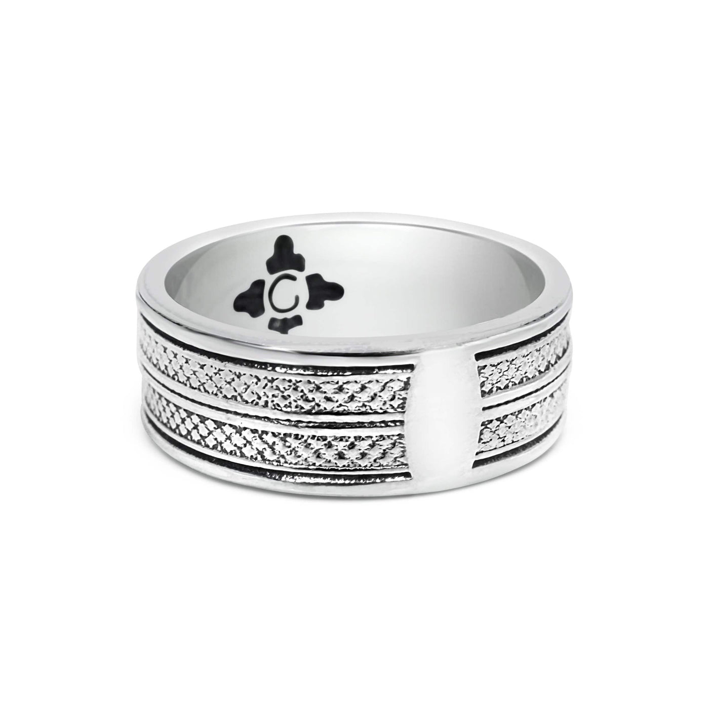 Corda - Girati Silver Rings for Men