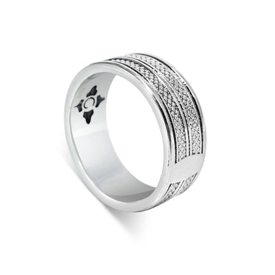 Corda - Girati Silver Rings for Men