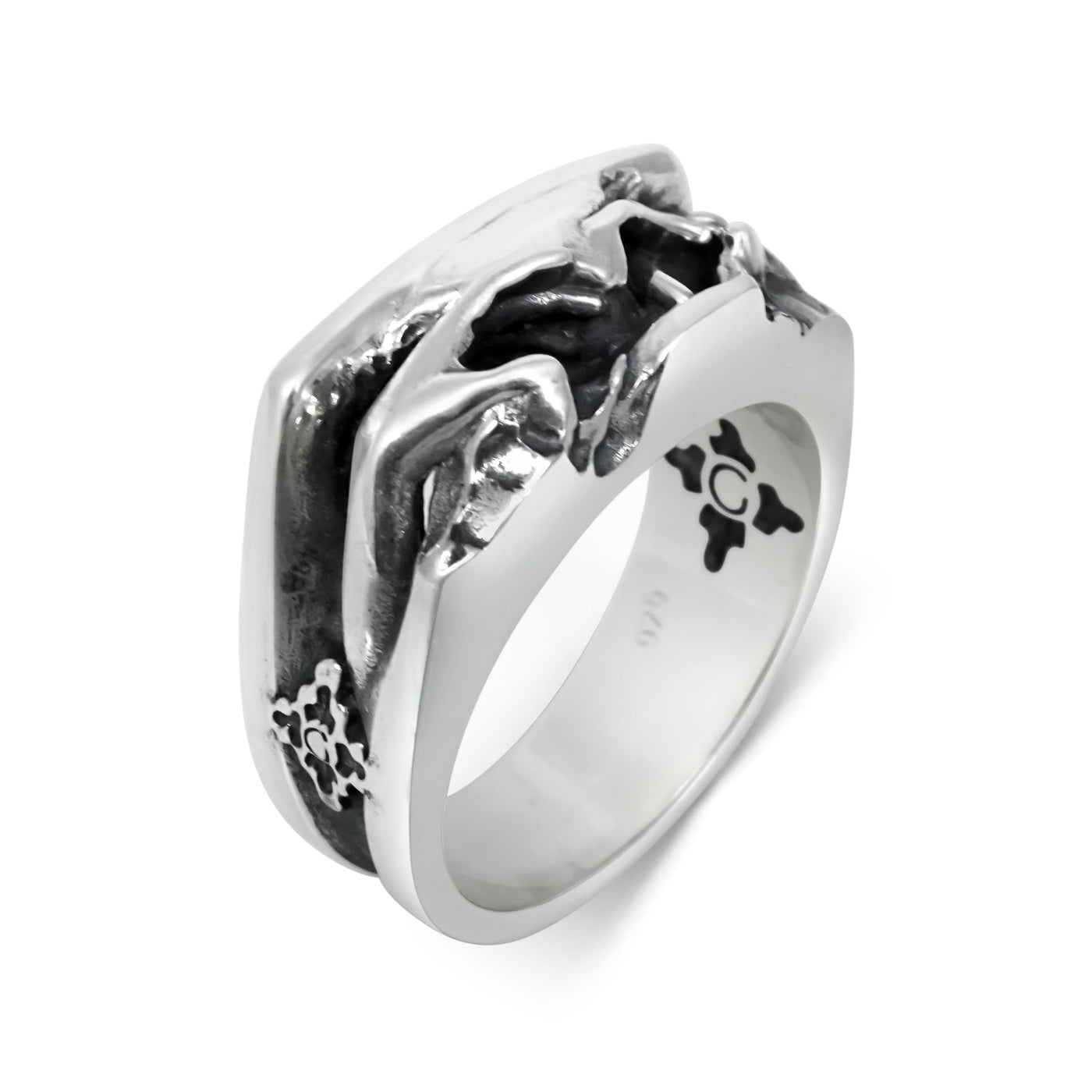 Creazione - Girati Silver Rings for Men