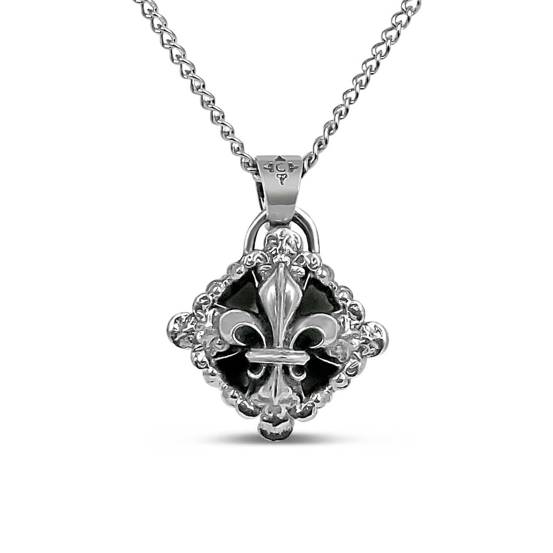 Fleur de Lis - Necklace - Girati Silver Rings for Men