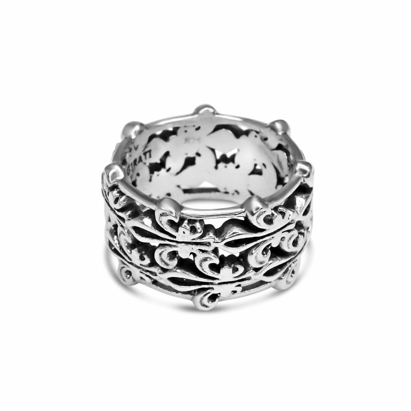 Fioritura - Girati Silver Rings for Men