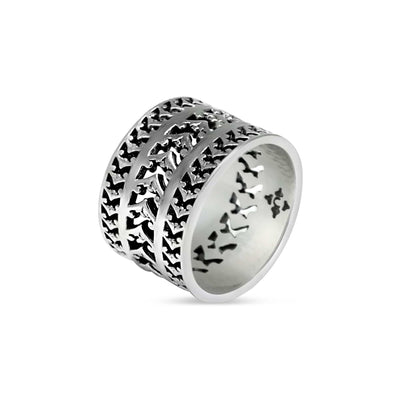 Freccia - Girati Silver Rings for Men