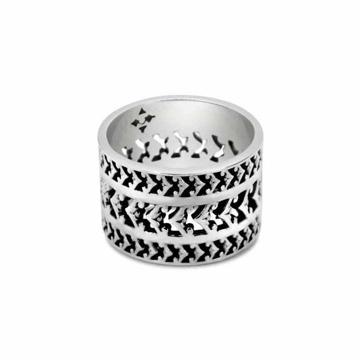 Freccia - Girati Silver Rings for Men