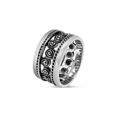 Spiralo - Girati Silver Rings for Men
