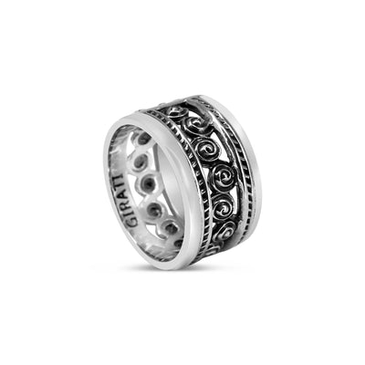 Spiralo - Girati Silver Rings for Men