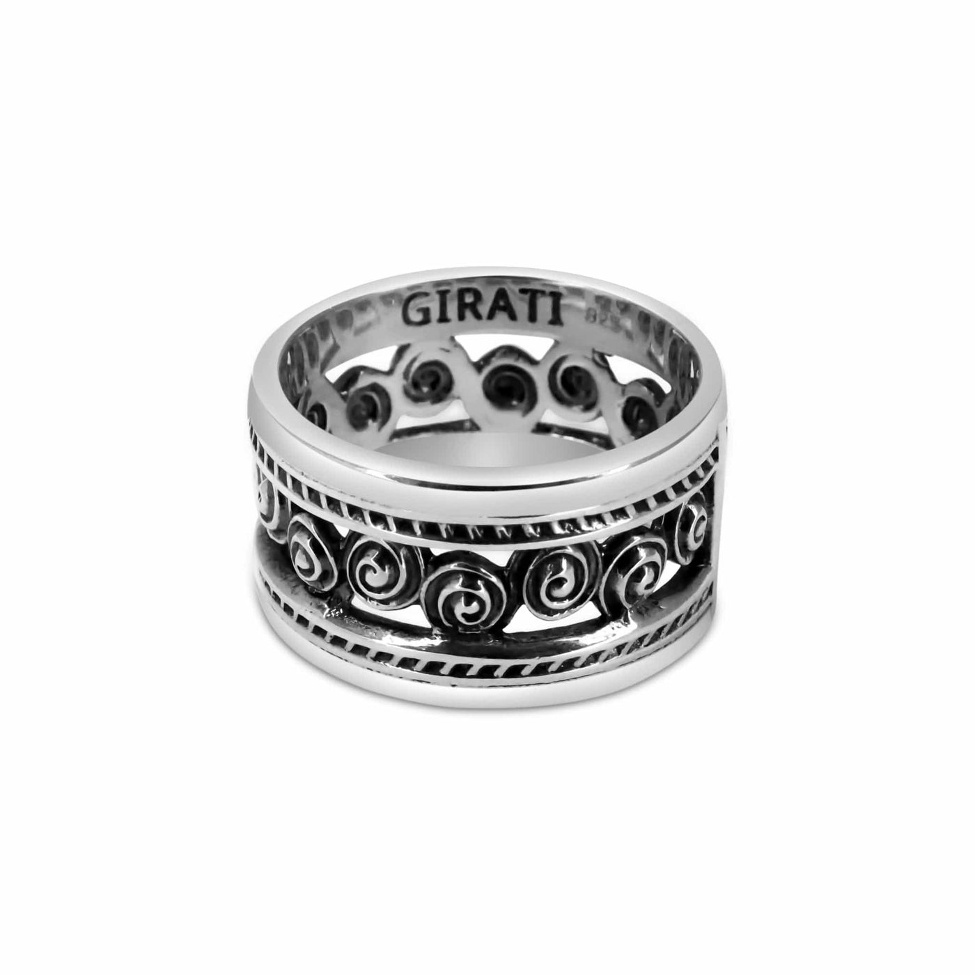 Spiralo - Girati Silver Rings for Men