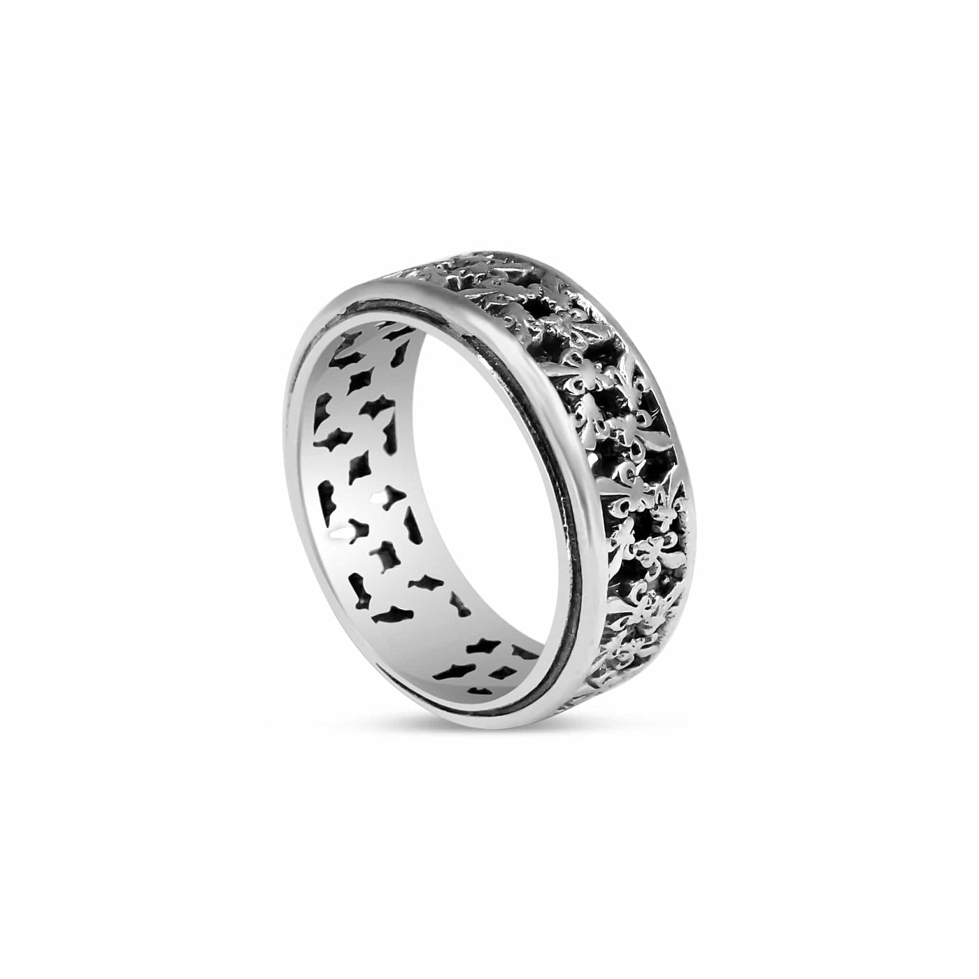 Mosaico - Girati Silver Rings for Men