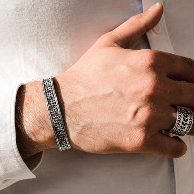 Sottosuolo - Bracelet - Girati Silver Rings for Men
