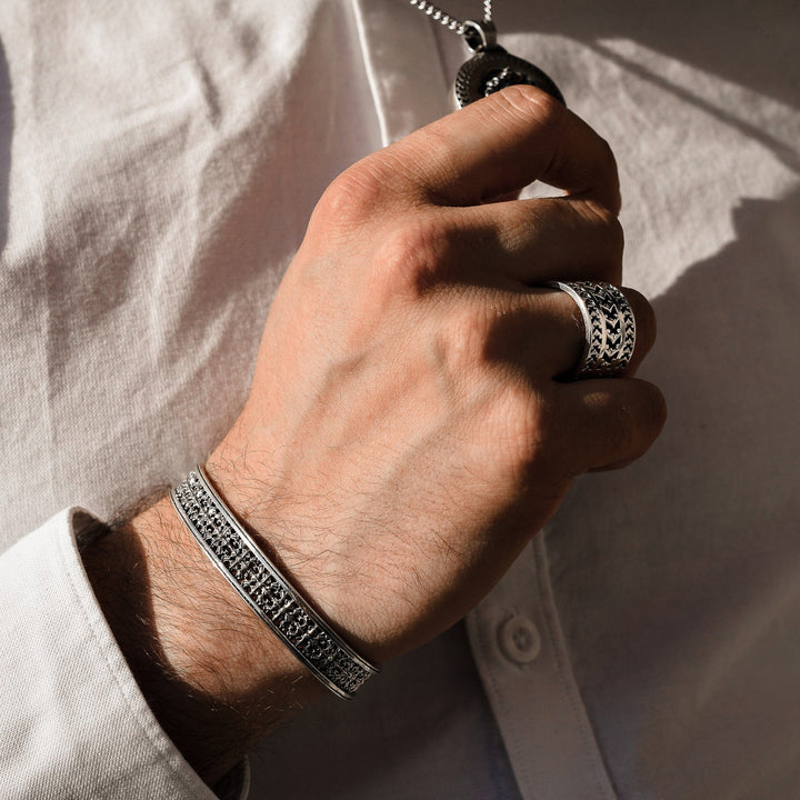 Sottosuolo - Bracelet - Girati Silver Rings for Men