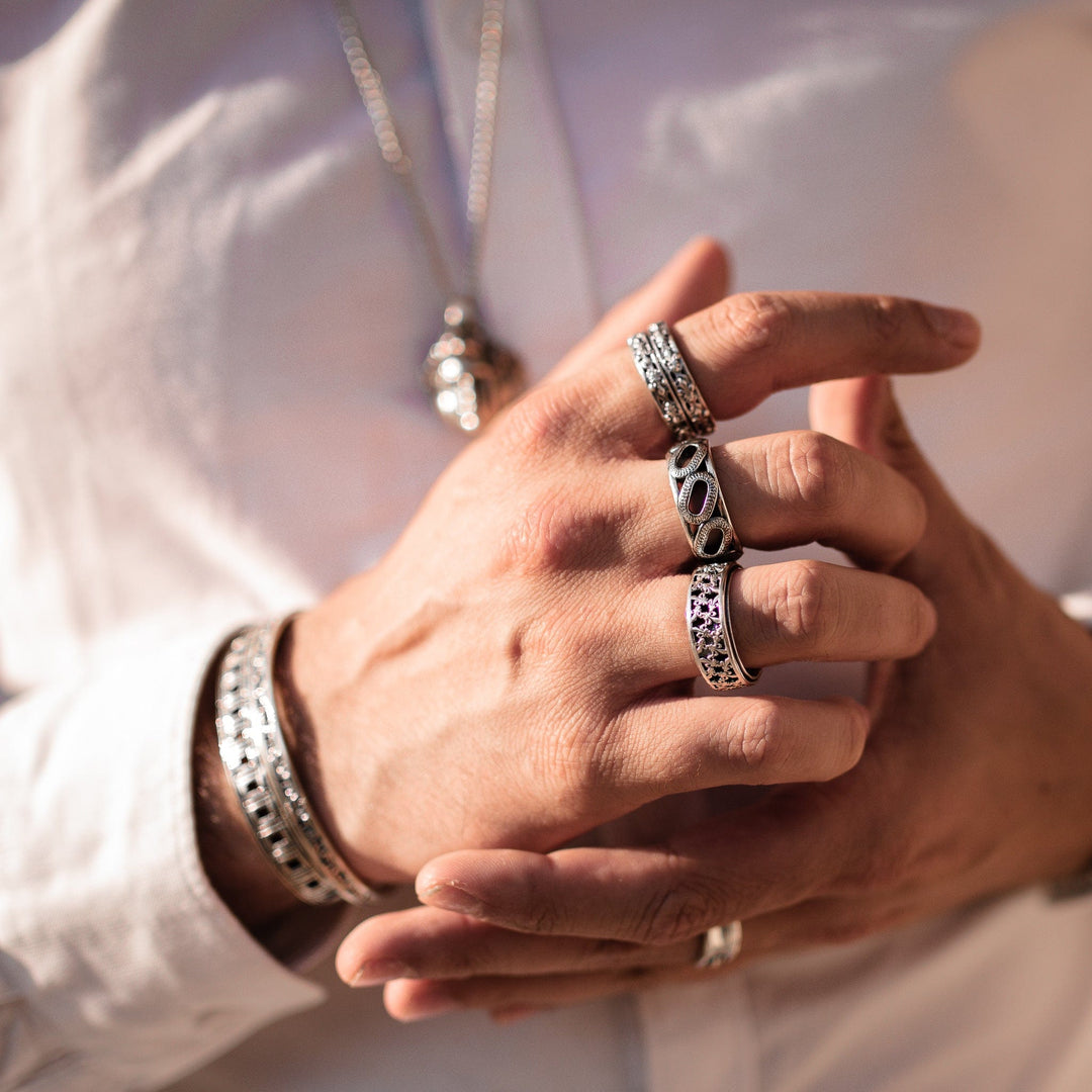 Corso - Girati Silver Rings for Men