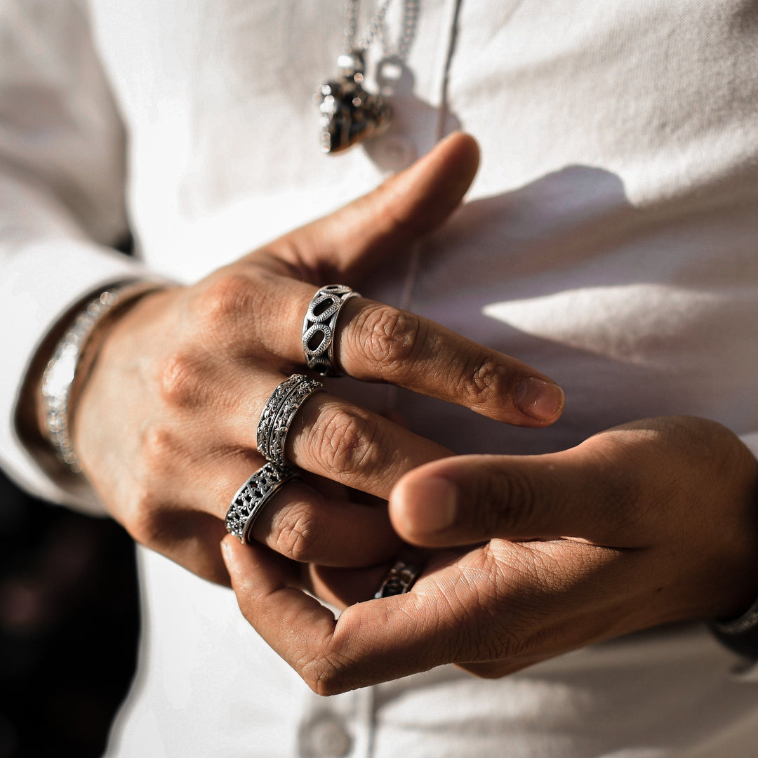 Araldico - Girati Silver Rings for Men
