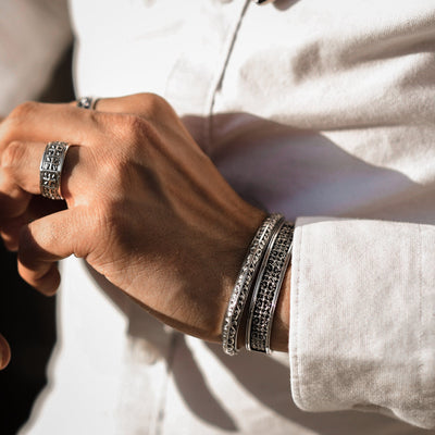 Greco - Bracelet - Girati Silver Rings for Men