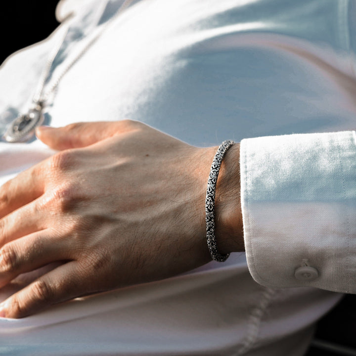 Esattezza - Bracelet - Girati Silver Rings for Men