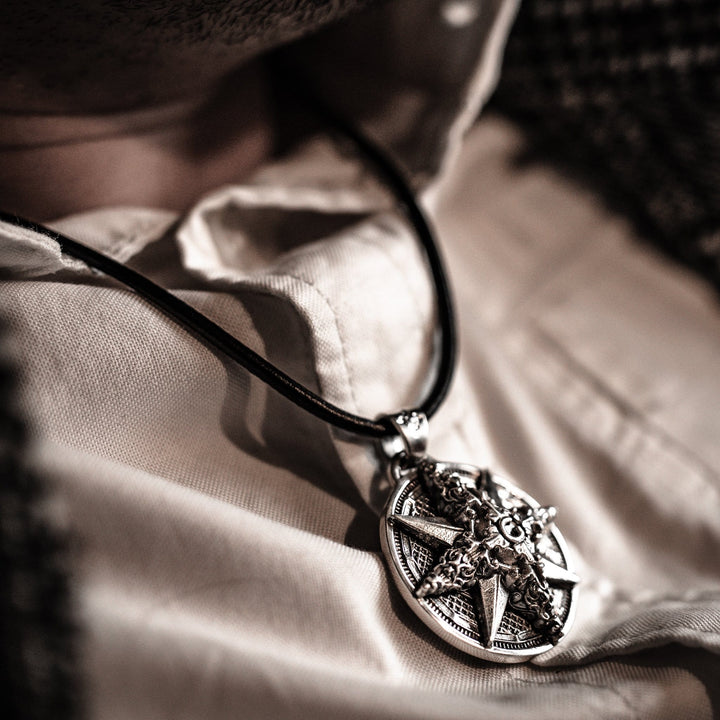 Bussola - Necklace - Girati Silver Rings for Men