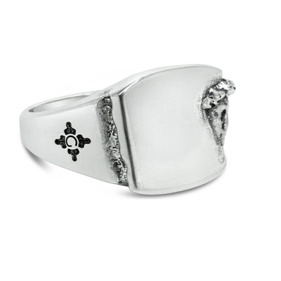 David - Girati Silver Rings for Men