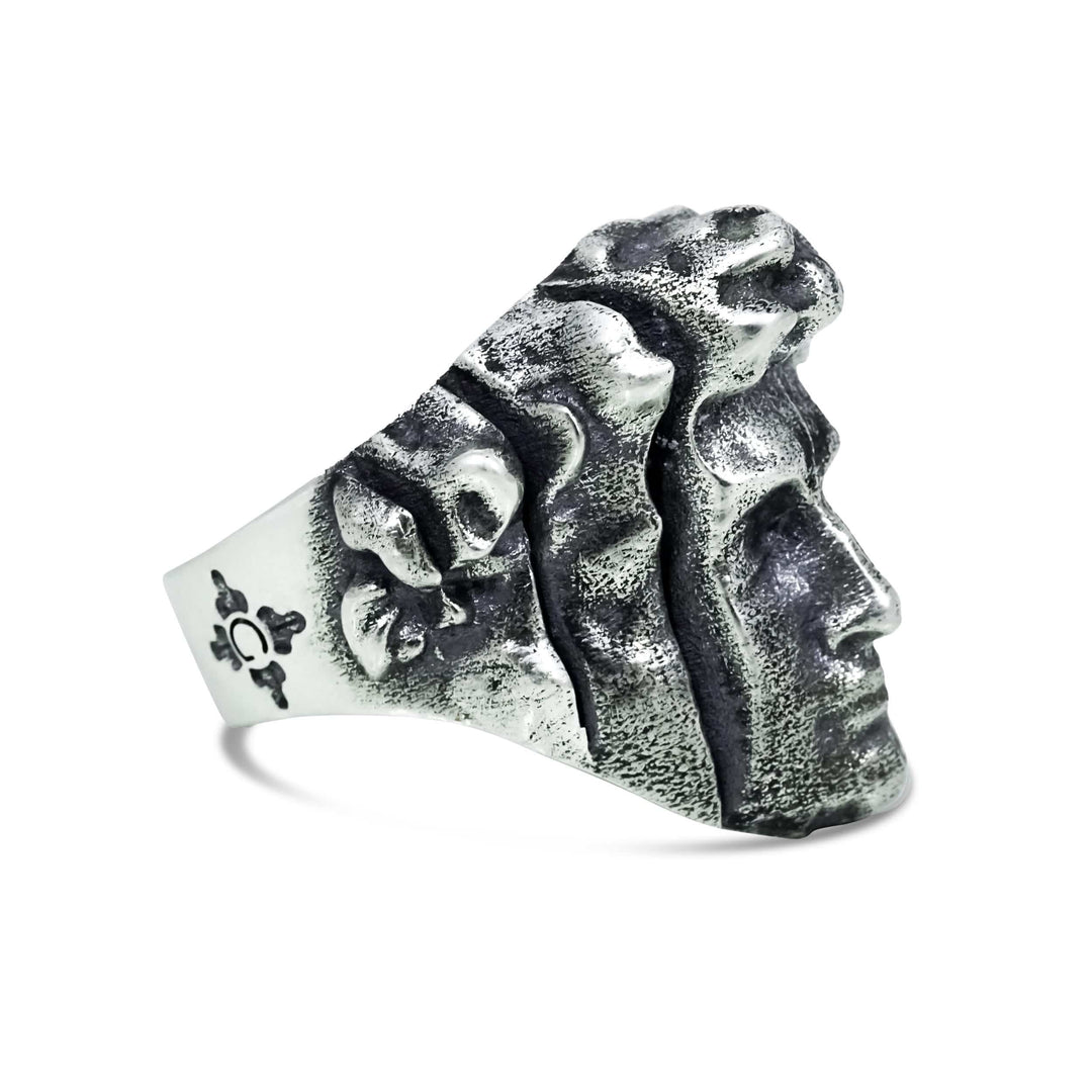 Divisione - Girati Silver Rings for Men