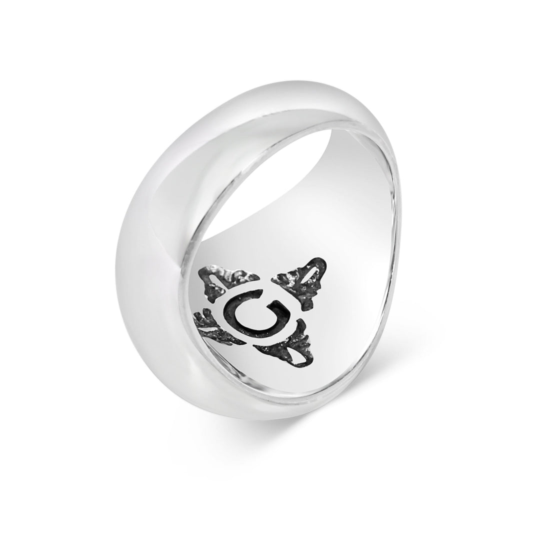 Fleur de Lis - Girati Silver Rings for Men