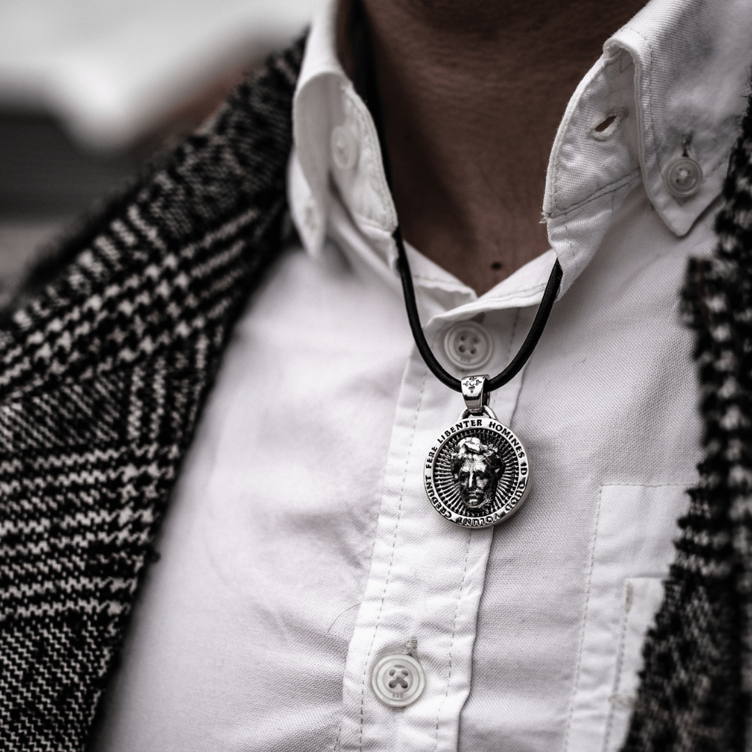 Cesare - Necklace - Girati Silver Rings for Men