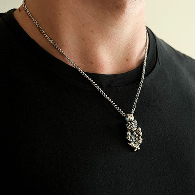 De Medici - Necklace - Girati Silver Rings for Men