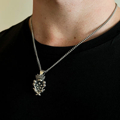 De Medici - Necklace - Girati Silver Rings for Men