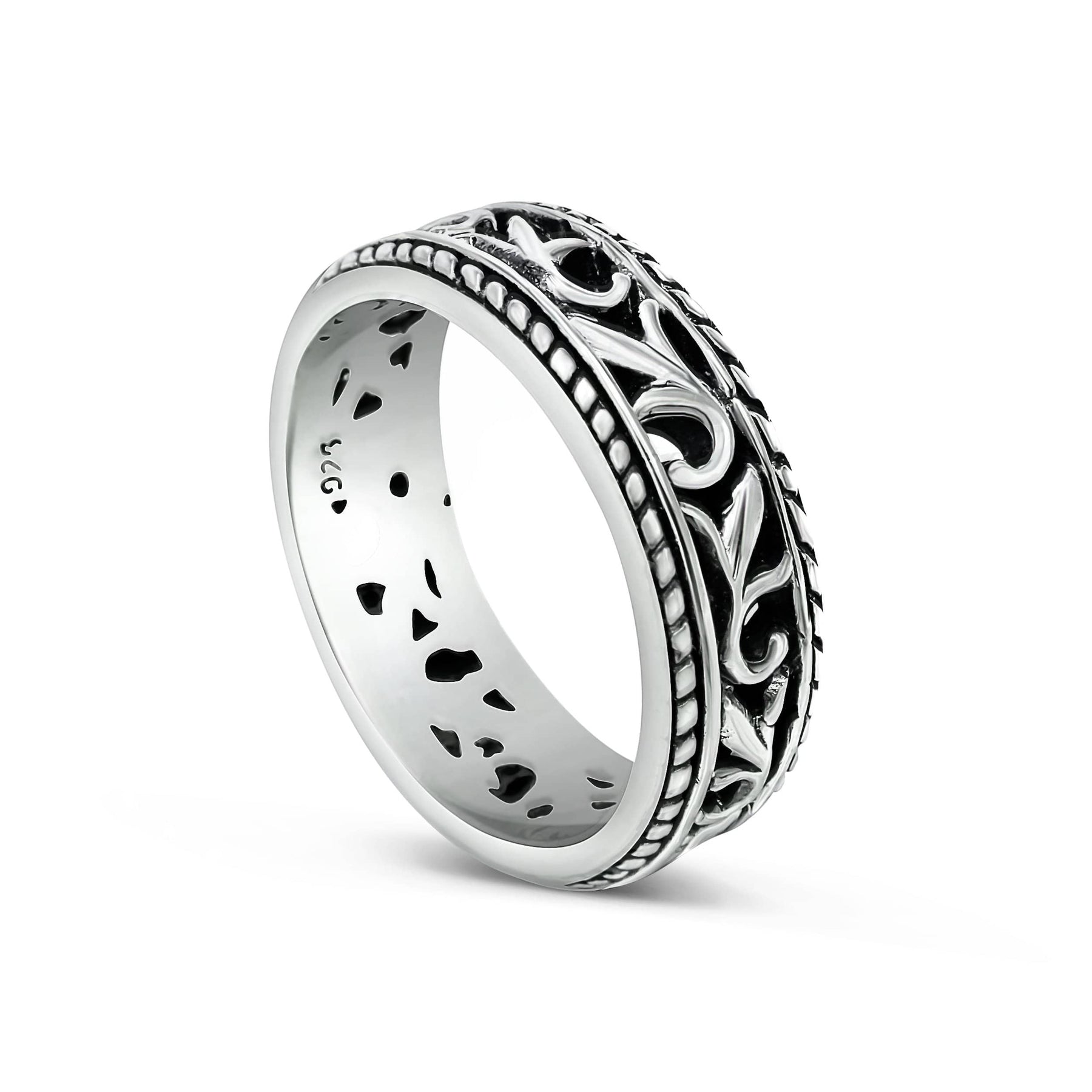 Il Dito | Oxidised Sterling Silver Ring – Girati