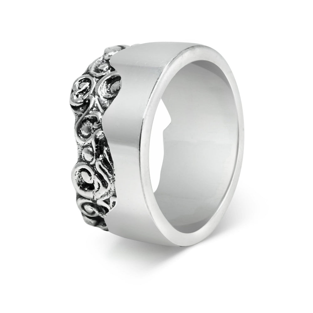 Livello - Girati Silver Rings for Men