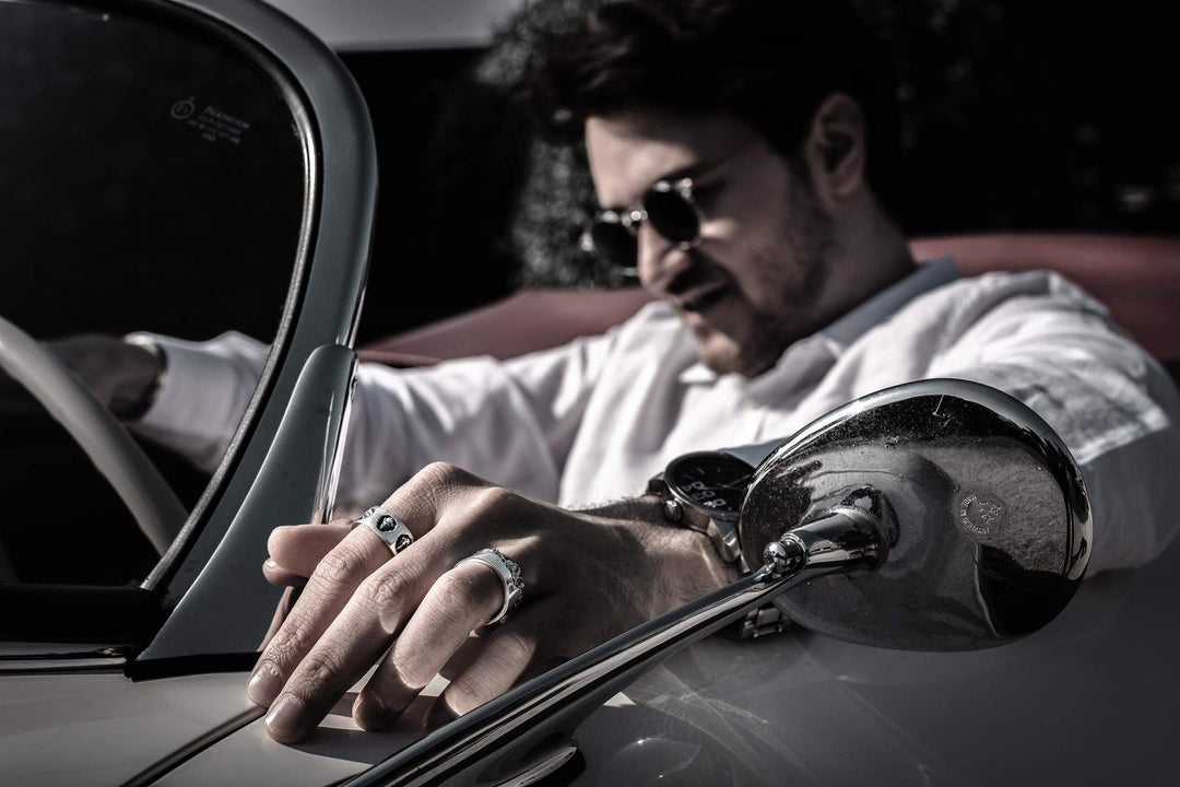 Michelangelo - Girati Silver Rings for Men