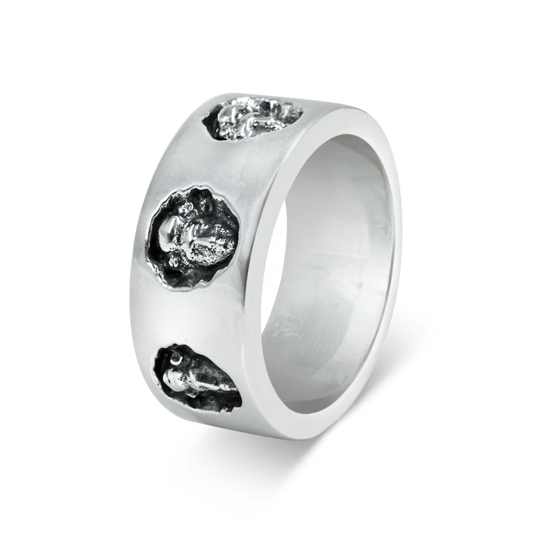 Michelangelo | Oxidised Sterling Silver Ring – Girati