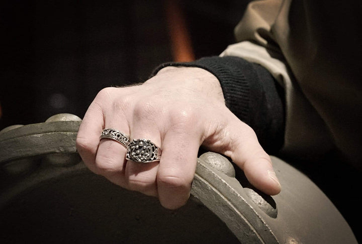 Il Dito - Girati Silver Rings for Men