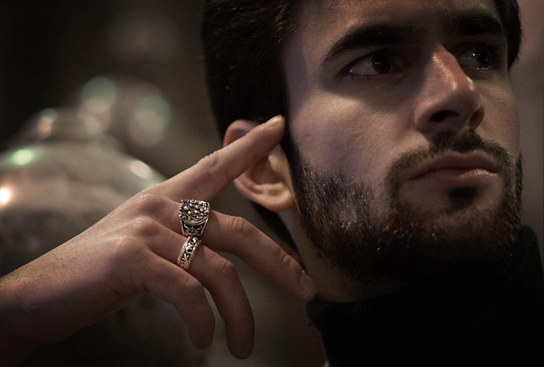 Il Dito - Girati Silver Rings for Men
