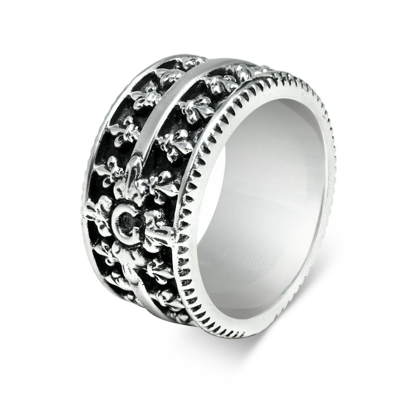 Purezza - Girati Silver Rings for Men