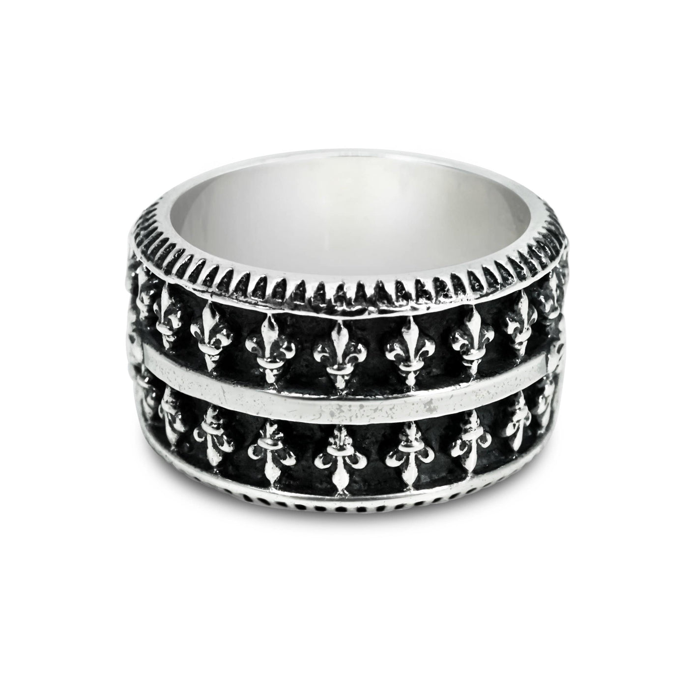 Purezza - Girati Silver Rings for Men