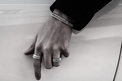 Sfacetatto - Girati Silver Rings for Men