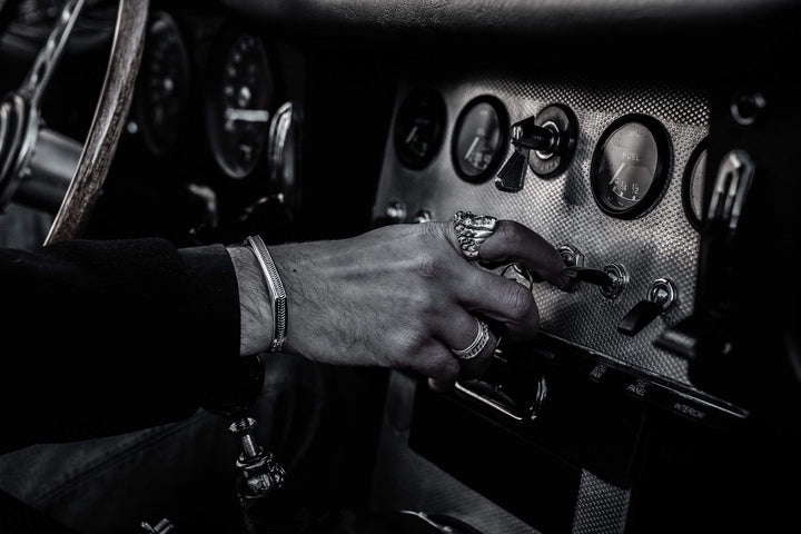 Divisione - Girati Silver Rings for Men