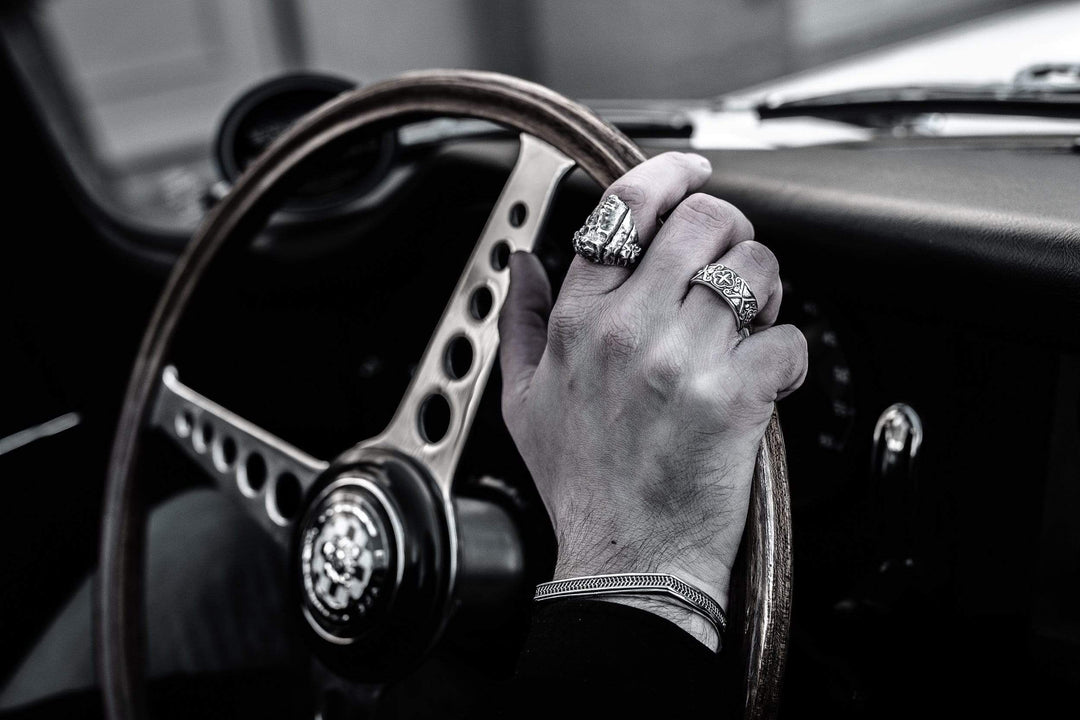 Due Famiglie - Girati Silver Rings for Men