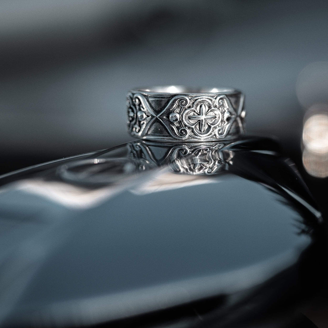 Due Famiglie - Girati Silver Rings for Men