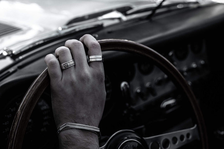 Cerniera - Girati Silver Rings for Men