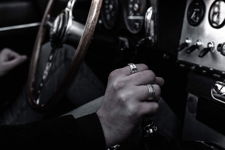 Cerniera - Girati Silver Rings for Men