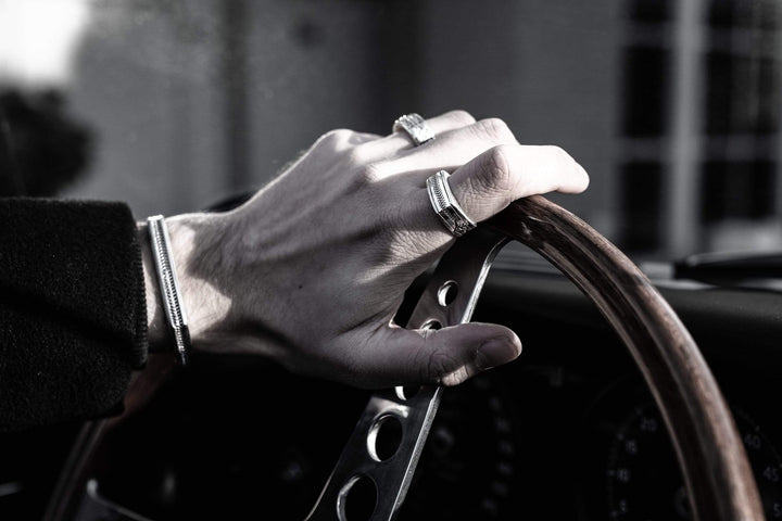 Cerniera - Girati Silver Rings for Men
