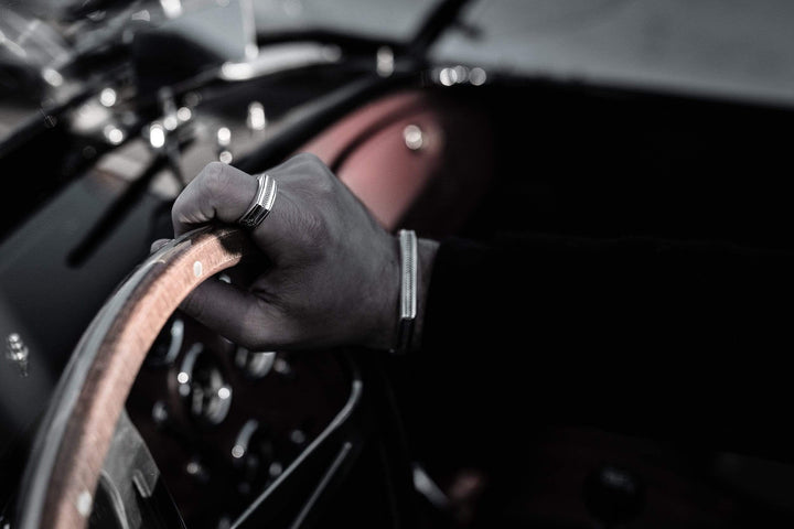 Cerniera - Girati Silver Rings for Men