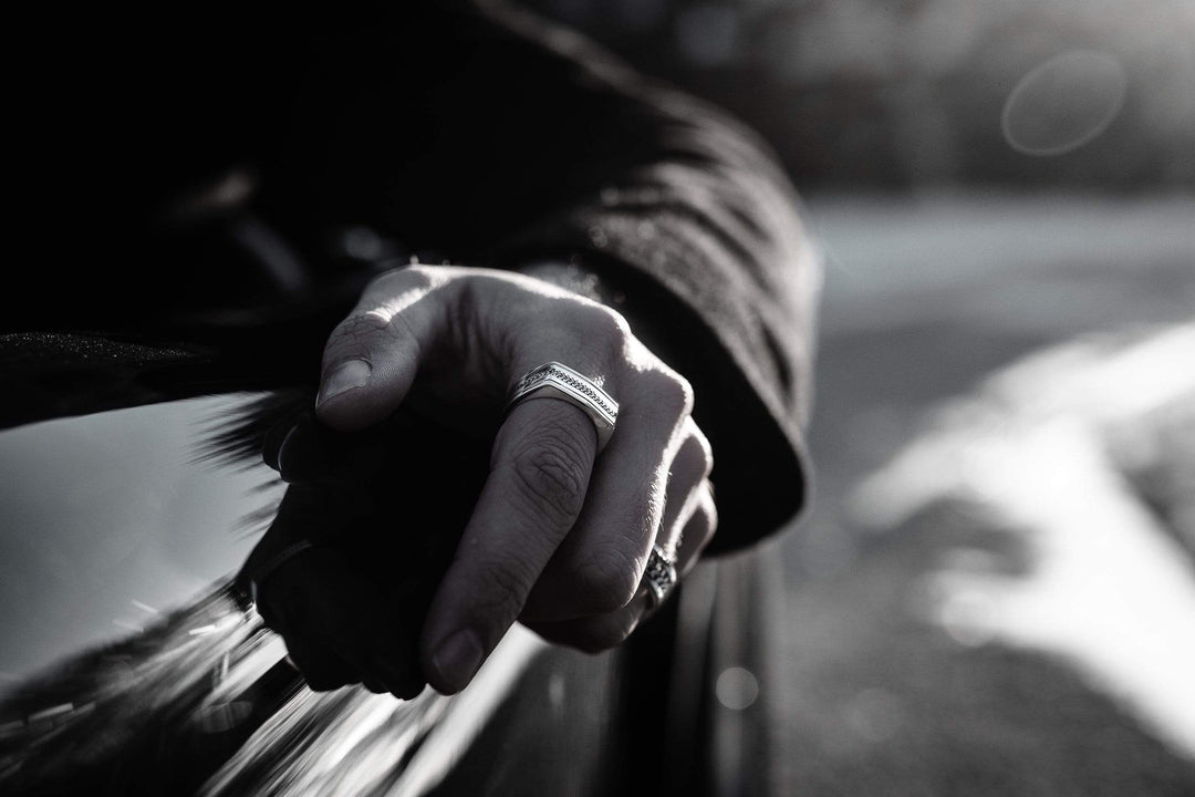 Cerniera - Girati Silver Rings for Men